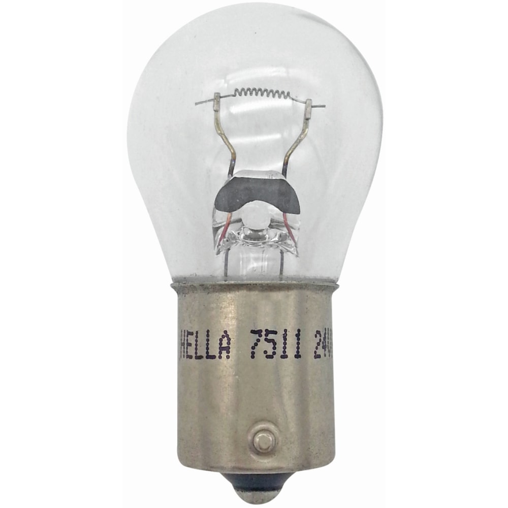 LAMPADA MINIATURA 1141 1POLO S8 24V 21W BA15S - HELLA LAMPADA MINIATURA 1141 1POLO S8 24V 21W BA15S - HELLA