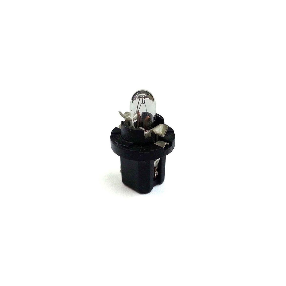 LAMPADA MINIATURA BASE PLASTICA PRETO 12V 1 / 2W B8.5D - HELLA LAMPADA MINIATURA BASE PLASTICA PRETO 12V 1 / 2W B8.5D - HELLA
