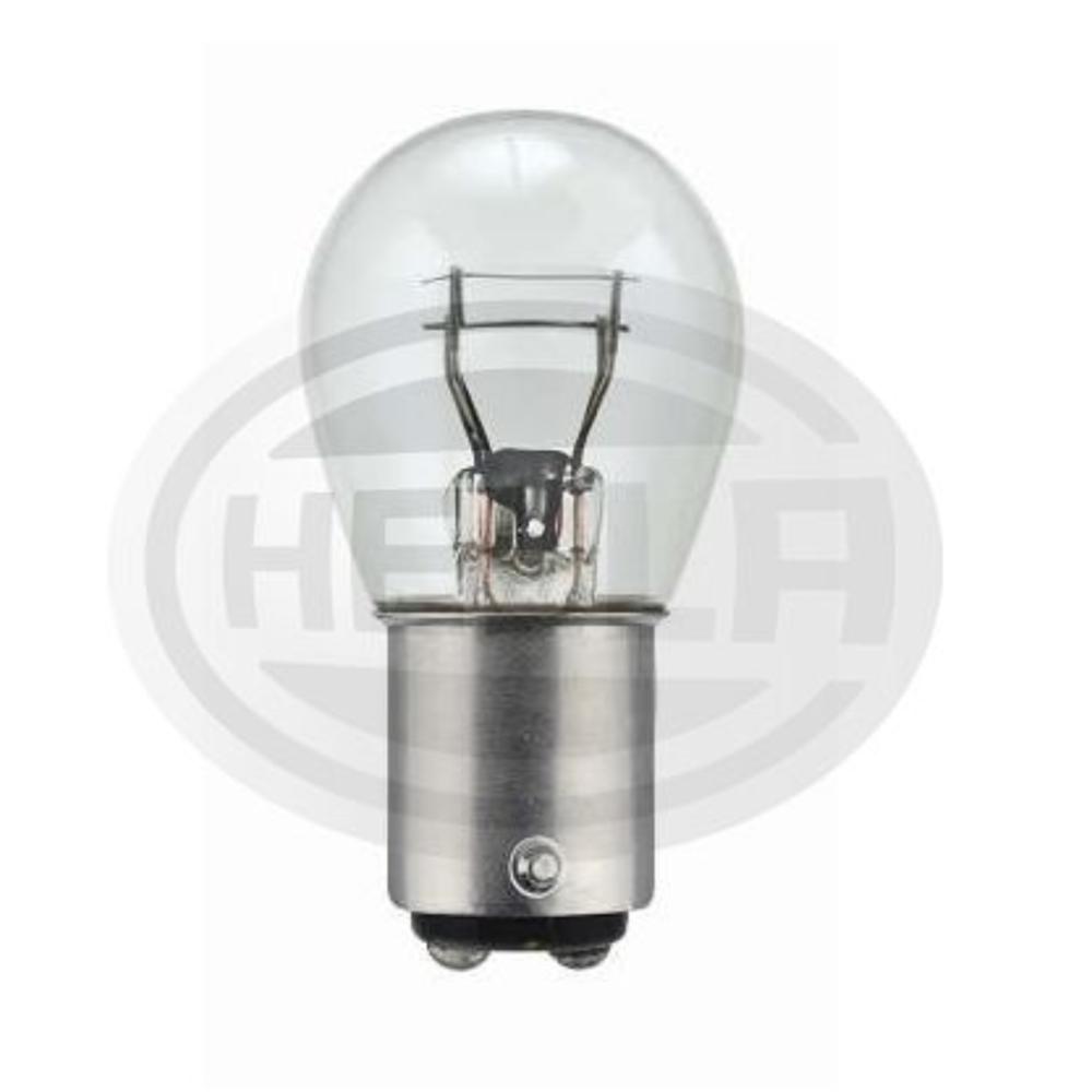 LAMPADA MINIATURA S8 12V 16 / 8W BA15D - HELLA LAMPADA MINIATURA S8 12V 16 / 8W BA15D - HELLA