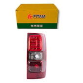 LANTERNA TRASEIRA COM LED GM CHEVROLET S10 LTZ 2012 EM DIANTE LADO DIREITO - FITAM