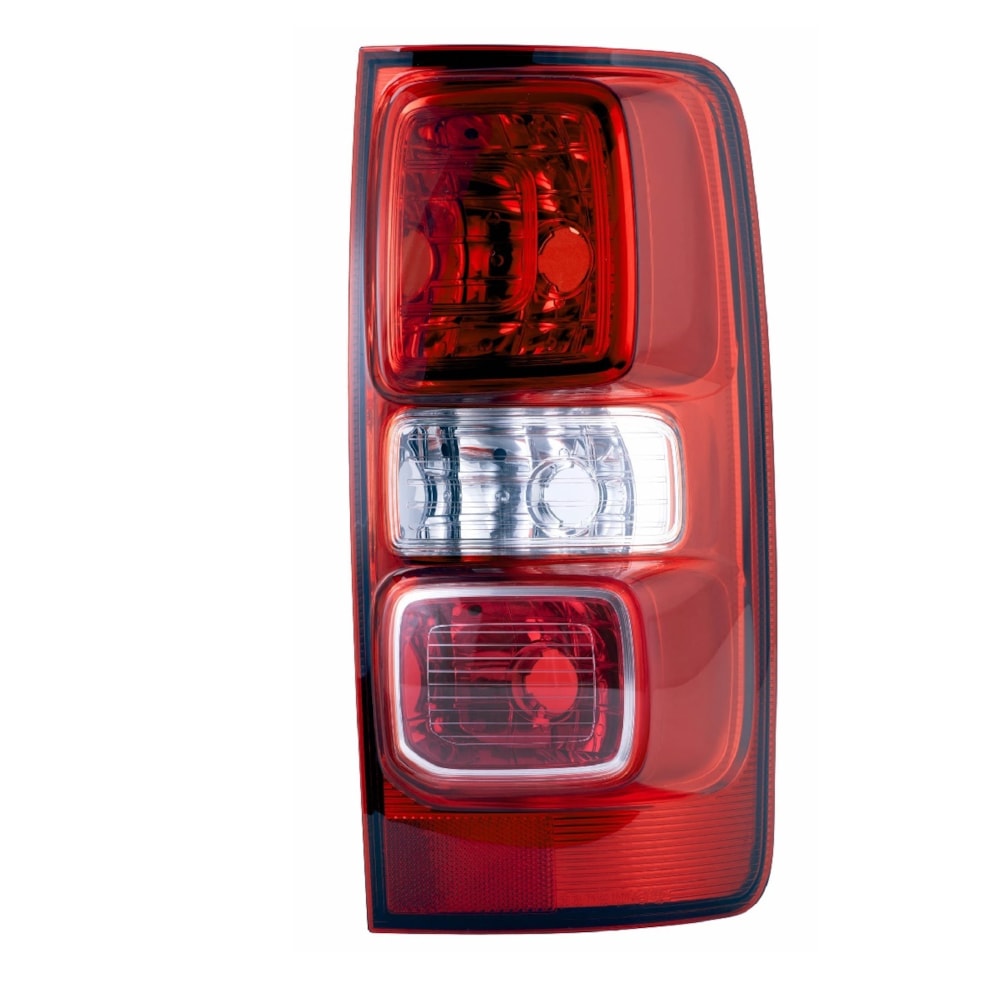 LANTERNA TRASEIRA GM CHEVROLET S10 2018 EM DIANTE COM LUZ DE NEBLINA SEM LED LADO ESQUERDO - FITAM
