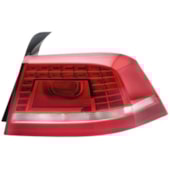 LANTERNA TRASEIRA HIBRIDA LED PARTE EXTERNA VW VOLKSWAGEN NOVO PASSAT 2010 EM DIANTE LADO ESQUERDO - HELLA