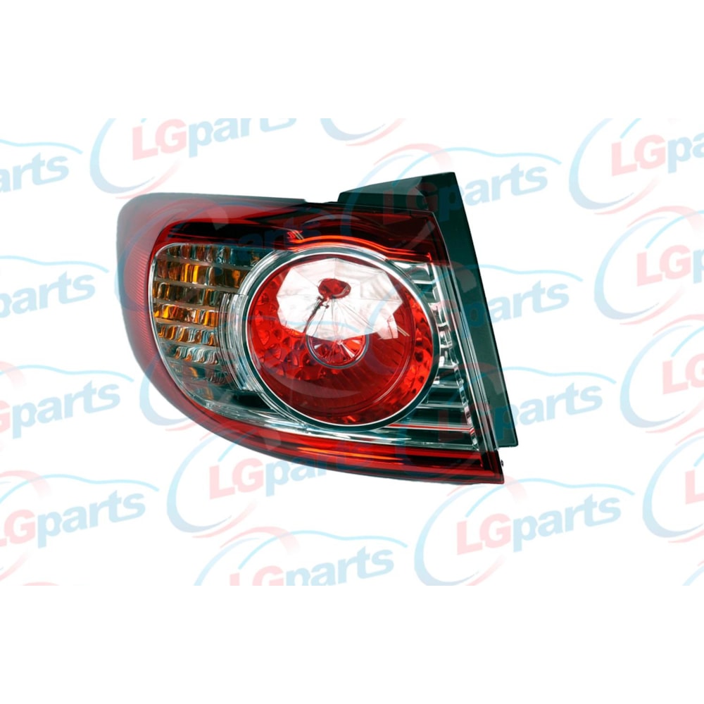 LANTERNA TRASEIRA LATERAL LADO ESQUERDO HYUNDAI SANTA FE 2011 EM DIANTE - ORIGINAL MOBIS