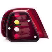 LANTERNA TRASEIRA LENTE FUME CARCACA VERMELHA FIAT SIENA 2001 A 2003 LADO DIREITO - ARTEB