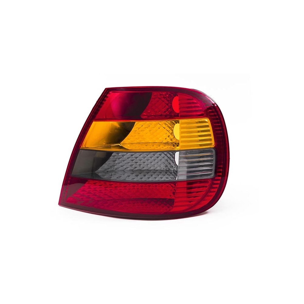 LANTERNA TRASEIRA LENTE FUME CARCACA VERMELHA FIAT SIENA 2001 A 2003 LADO DIREITO - ARTEB