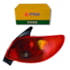 LANTERNA TRASEIRA PEUGEOT 206 2004 A 2012 LADO DIREITO - FITAM LANTERNA TRASEIRA PEUGEOT 206 2004 A 2012 LADO DIREITO - FITAM