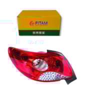 LANTERNA TRASEIRA PEUGEOT 207 2011 EM DIANTE LADO ESQUERDO - FITAM