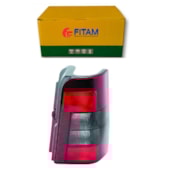 LANTERNA TRASEIRA PEUGEOT PARTNER 2 PORTAS 1996 A 2008 LADO DIREITO - FITAM