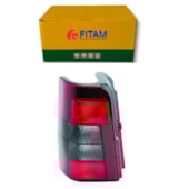 LANTERNA TRASEIRA PEUGEOT PARTNER 2 PORTAS 1996 A 2008 LADO ESQUERDO - FITAM