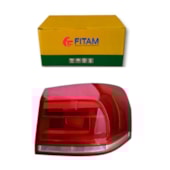 LANTERNA TRASEIRA VW VOLKSWAGEN SPACEFOX 2015 A 2019 BICOLOR LADO DIREITO - FITAM
