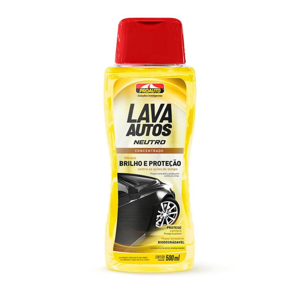 LAVA AUTOS PROAUTO CLASSIC  SHAMPOO AUTOMOTIVO500ML - PROAUTO LAVA AUTOS PROAUTO CLASSIC  SHAMPOO AUTOMOTIVO500ML - PROAUTO
