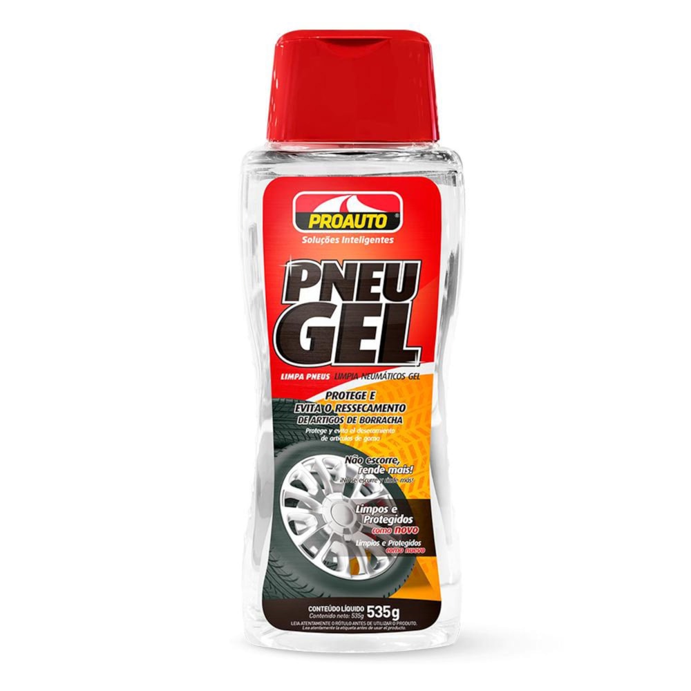 LIMPA PNEU GEL PROAUTO 535GR - PROAUTO LIMPA PNEU GEL PROAUTO 535GR - PROAUTO