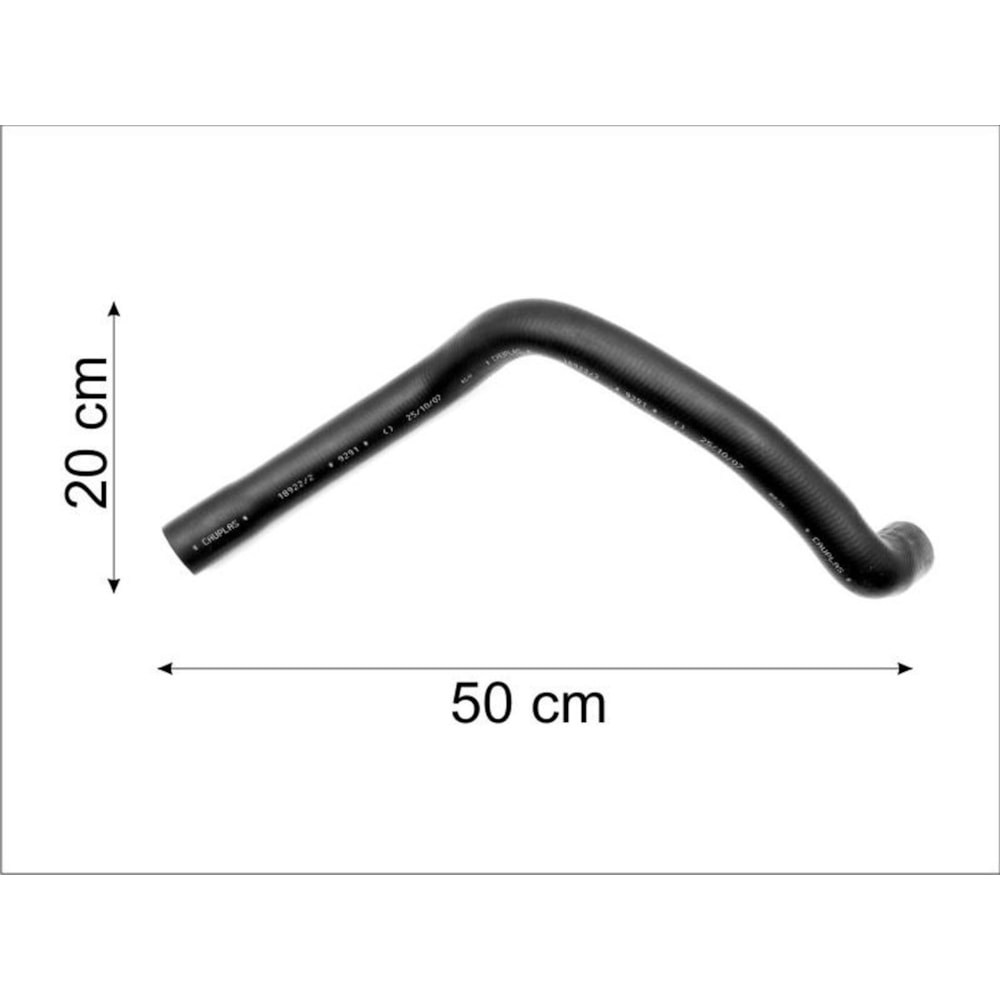 MANGUEIRA RADIADOR FIAT TEMPRA 16V 2.0 1994 A 1999 - CAUPLAS MANGUEIRA RADIADOR FIAT TEMPRA 16V 2.0 1994 A 1999 - CAUPLAS