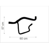 MANGUEIRA RADIADOR FIAT TIPO 1.6 1993 A 1995 - CAUPLAS