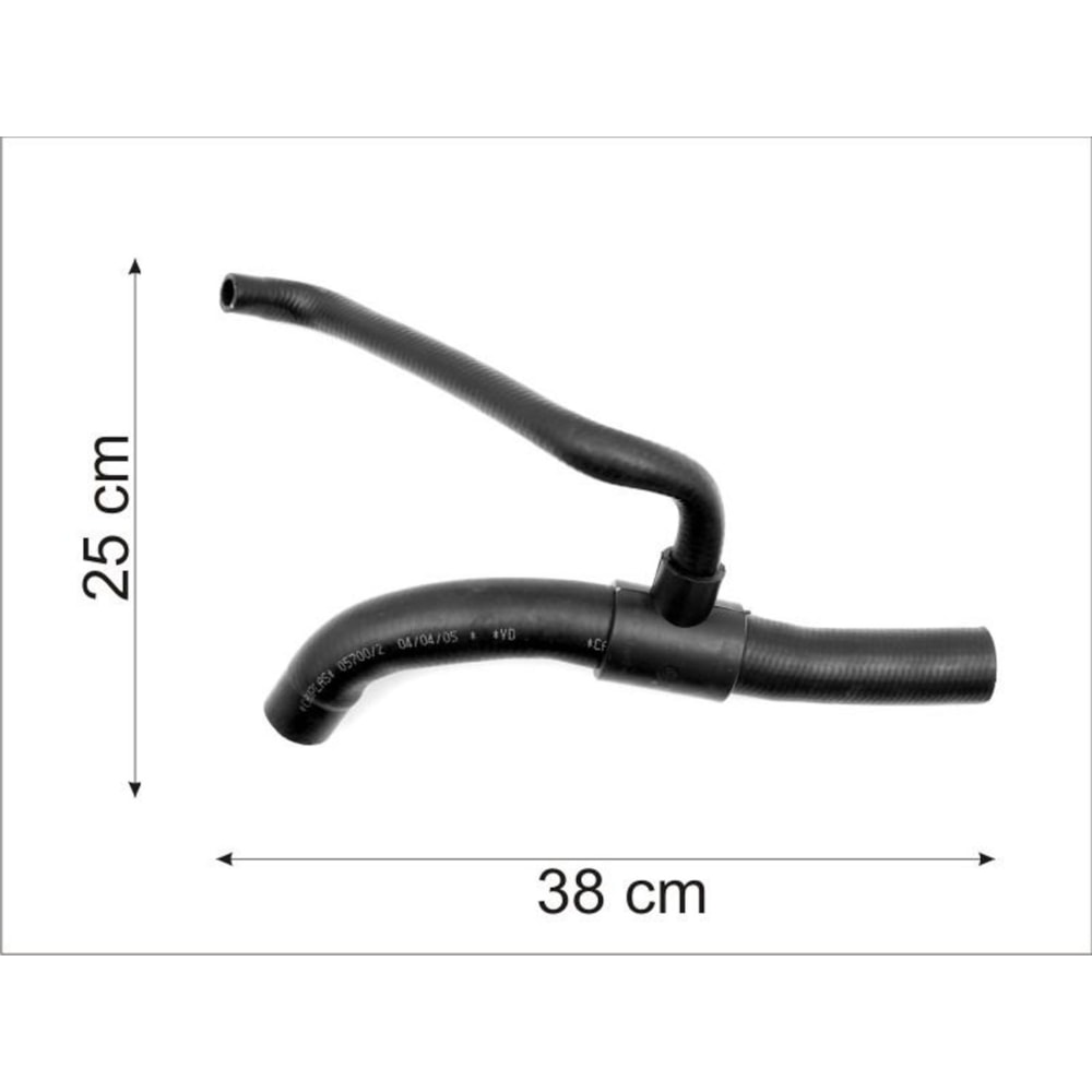 MANGUEIRA RADIADOR INFERIOR FIAT UNO / PREMIO / ELBA 1500 / 1991 EM DIANTE - CAUPLAS MANGUEIRA RADIADOR INFERIOR FIAT UNO / PREMIO / ELBA 1500 / 1991 EM DIANTE - CAUPLAS