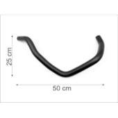 MANGUEIRA RADIADOR HONDA CIVIC 1.6 1996 A 2000 - CAUPLAS