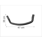 MANGUEIRA RADIADOR PASSAT / SANTANA 1.8 - CAUPLAS