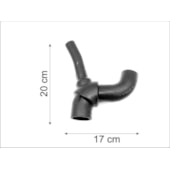 MANGUEIRA SAIDA DUTO RIGIDO GM CHEVROLET ASTRA / ZAFIRA 2.0 - CAUPLAS MANGUEIRA SAIDA DUTO RIGIDO GM CHEVROLET ASTRA / ZAFIRA 2.0 - CAUPLAS