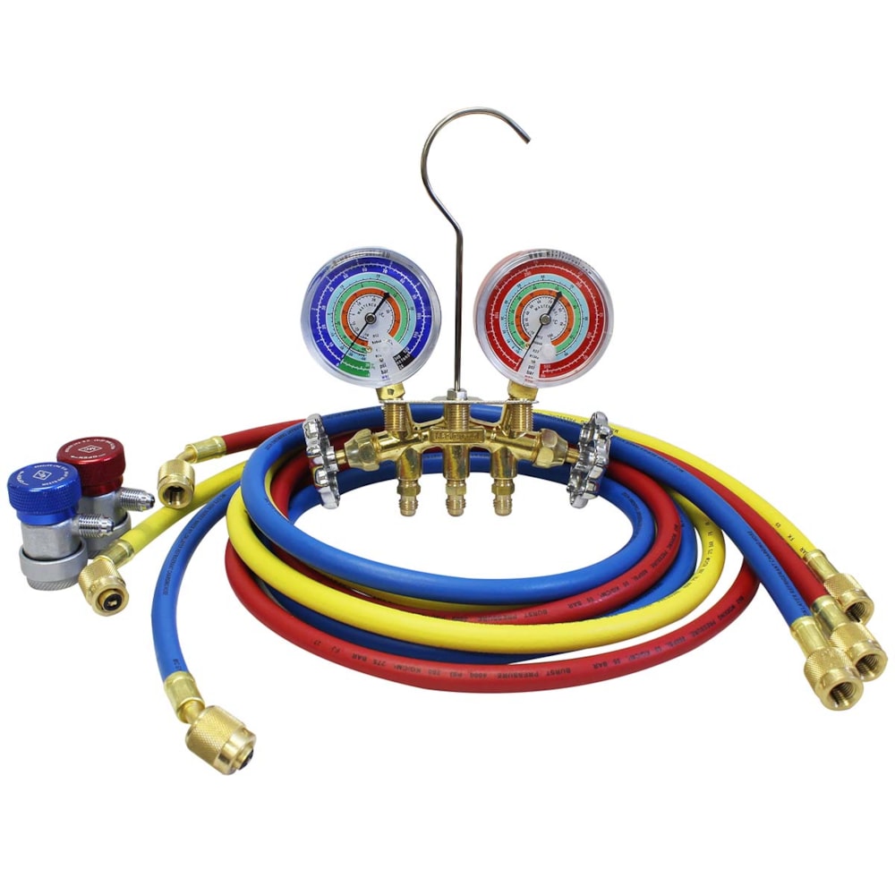 MANIFOLD ANALOGICO 2 VIAS R134A - MASTERCOOL MANIFOLD ANALOGICO 2 VIAS R134A - MASTERCOOL