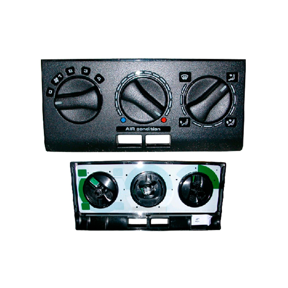 MASCARA PAINEL CONTROLE AR CONDICIONADO GOL G2 FASE I - DENSO MASCARA PAINEL CONTROLE AR CONDICIONADO GOL G2 FASE I - DENSO