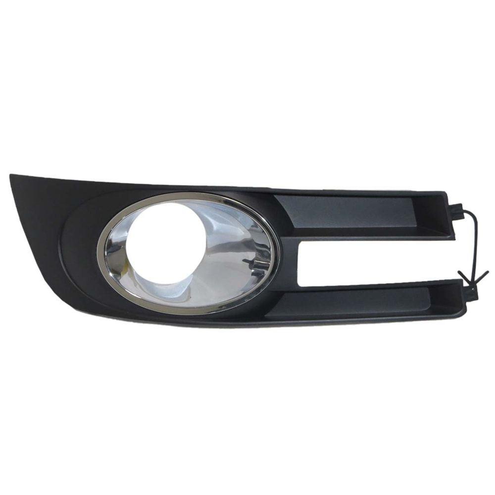 MOLDURA FAROL MILHA FIAT STILO (TODOS) COR PRETA COM MILHA COM ARO CROMADO LADO DIREITO - FIPPARTS MOLDURA FAROL MILHA FIAT STILO (TODOS) COR PRETA COM MILHA COM ARO CROMADO LADO DIREITO - FIPPARTS