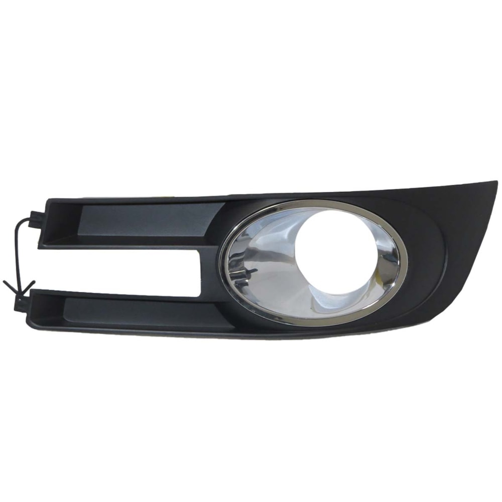 MOLDURA FAROL MILHA FIAT STILO (TODOS) COR PRETA COM MILHA COM ARO CROMADO LADO ESQUERDO - FIPPARTS MOLDURA FAROL MILHA FIAT STILO (TODOS) COR PRETA COM MILHA COM ARO CROMADO LADO ESQUERDO - FIPPARTS