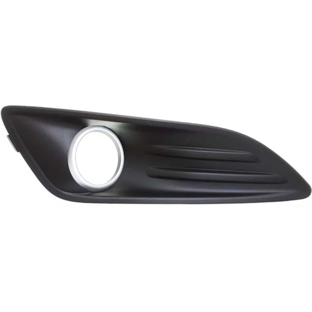 MOLDURA FAROL MILHA FORD NEW FIESTA HATCH 2013 EM DIANTE COR PRETA COM MILHA E ARO CROMADO LADO DIREITO - FIPPARTS MOLDURA FAROL MILHA FORD NEW FIESTA HATCH 2013 EM DIANTE COR PRETA COM MILHA E ARO CROMADO LADO DIREITO - FIPPARTS