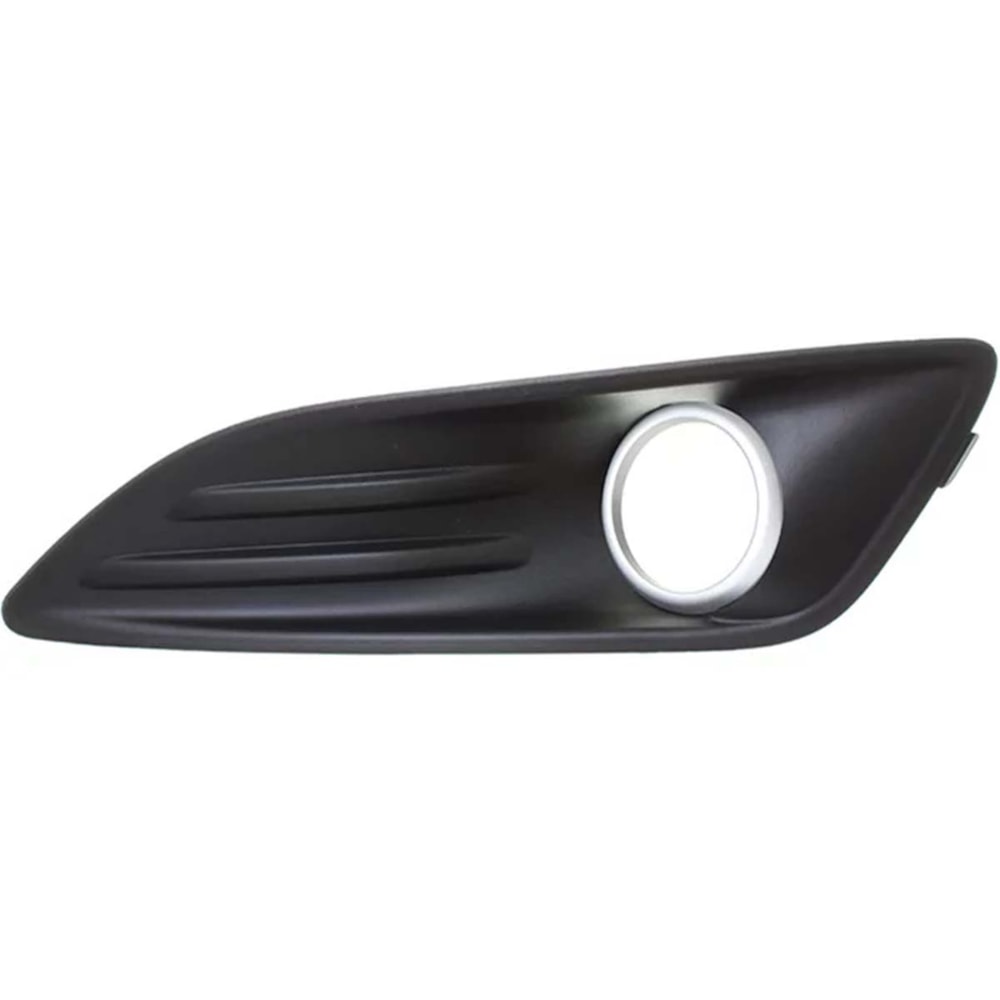 MOLDURA FAROL MILHA FORD NEW FIESTA HATCH 2013 EM DIANTE COR PRETA COM MILHA E ARO CROMADO LADO ESQUERDO - FIPPARTS MOLDURA FAROL MILHA FORD NEW FIESTA HATCH 2013 EM DIANTE COR PRETA COM MILHA E ARO CROMADO LADO ESQUERDO - FIPPARTS