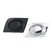 MOLDURA FAROL MILHA GM CHEVROLET AGILE CROMADA COM MILHA LADO DIREITO - FIPPARTS MOLDURA FAROL MILHA GM CHEVROLET AGILE CROMADA COM MILHA LADO DIREITO - FIPPARTS