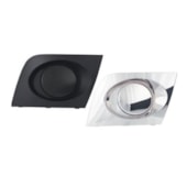 MOLDURA FAROL MILHA GM CHEVROLET AGILE CROMADA COM MILHA LADO ESQUERDO - FIPPARTS MOLDURA FAROL MILHA GM CHEVROLET AGILE CROMADA COM MILHA LADO ESQUERDO - FIPPARTS