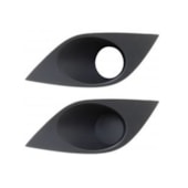 MOLDURA FAROL MILHA NOVO FIAT PALIO COR PRETA COM MILHA LADO ESQUERDO - FIPPARTS MOLDURA FAROL MILHA NOVO FIAT PALIO COR PRETA COM MILHA LADO ESQUERDO - FIPPARTS