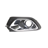 MOLDURA FAROL MILHA RENAULT LOGAN 2014 EM DIANTE COMPLETA COR PRETA COM MILHA COM ARO E FRISO CROM LADO ESQUERDO - FIPPARTS MOLDURA FAROL MILHA RENAULT LOGAN 2014 EM DIANTE COMPLETA COR PRETA COM MILHA COM ARO E FRISO CROM LADO ESQUERDO - FIPPARTS