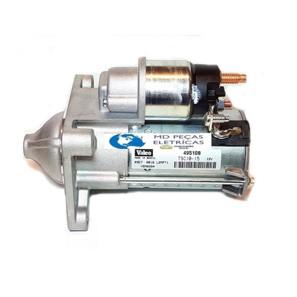 MOTOR PARTIDA FIAT DOBLO 1.3/1.4 2001 A 2016 / FIORINO 1.3/1.4 2004 EM DIANTE / PALIO 1.0/1.3/1.4 2000 A 2017 - VALEO MOTOR PARTIDA FIAT DOBLO 1.3/1.4 2001 A 2016 / FIORINO 1.3/1.4 2004 EM DIANTE / PALIO 1.0/1.3/1.4 2000 A 2017 - VALEO