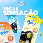 ODORIZADOR AUTOMOTIVO BREEZE 2 EM 1 RED APPLE + NATURE - PROAUTO