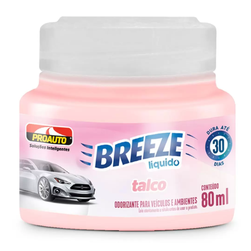 ODORIZADOR AUTOMOTIVO FRAGANCIA TALCO 80ML - PROAUTO ODORIZADOR AUTOMOTIVO FRAGANCIA TALCO 80ML - PROAUTO