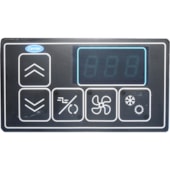 PAINEL DE CONTROLE AR CONDICIONADO GL-P924 24V ONIBUS - GLOBUS