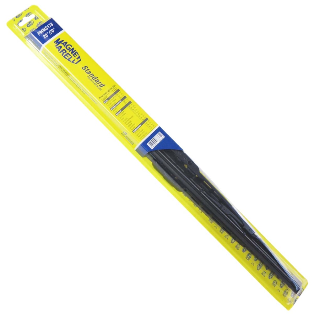 PALHETA LIMPADOR PARABRISA DIANTEIRO STANDARD ALFA ROMEO 155 1992 A 1997 / BMW M ROADSTER 1999 A 2003 / 20"/20" (PAR) - MAGNETI MARELLI PALHETA LIMPADOR PARABRISA DIANTEIRO STANDARD ALFA ROMEO 155 1992 A 1997 / BMW M ROADSTER 1999 A 2003 / 20"/20" (PAR) - MAGNETI MARELLI