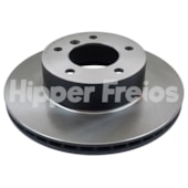 PAR DISCO FREIO DIANTEIRO BMW 120I 2005 A 2007 / 130I 3.0 24V 2006 EM DIANTE / 320I 2005 EM DIANTE - HIPPER FREIOS