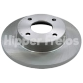 PAR DISCO FREIO DIANTEIRO CHANA CARGO / FAMILY / UTILITY 1.0 8V 2005 EM DIANTE / EFFA M 100 1.0 8V 2006 EM DIANTE - HIPPER FREIOS