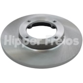 PAR DISCO FREIO DIANTEIRO CHERY QQ 1.0/1.1 2011 EM DIANTE - HIPPER FREIOS