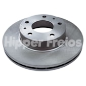 PAR DISCO FREIO DIANTEIRO CITROEN JUMPER 27-31 1994 EM DIANTE / 2.3 2010 EM DIANTE / 2.5 1995 A 1998 / 2.8 2000 A 2009 - HIPPER FREIOS