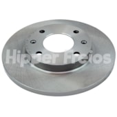 PAR DISCO FREIO DIANTEIRO CITROEN XSARA / BREAK 1.4I / 1997 A 2000 SEM ABS /PEUGEOT 206 1.0 COM ABS/1.4I / 1998 EM DIANT - HIPPER FREIOS