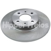 PAR DISCO FREIO DIANTEIRO FIAT NOVO UNO 1.0/1.4 2010 EM DIANTE / GRAND SIENA 1.4 / NOVO PALIO 1.4 / 2012 EM DIANTE - HIPPER FREIOS