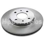 PAR DISCO FREIO DIANTEIRO FIAT NOVO UNO 1.0/1.4 2010 EM DIANTE / NOVO PALIO 1.0 2012 EM DIANTE - HIPPER FREIOS