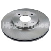 PAR DISCO FREIO DIANTEIRO FIAT TEMPRA /TURBO 1995 A 1999 /TIPO 16V /STILO 1.8 /2002 EM DIANTE /UNO TURBO 1984 EM DIANTE - HIPPER FREIOS