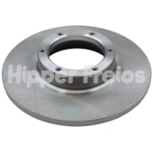 PAR DISCO FREIO DIANTEIRO FORD CORCEL I / II / BELINA II / 1975 A 1983 / DEL REY 1981 A 1983 / PAMPA 1986 A 1989 - HIPPER FREIOS