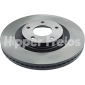 PAR DISCO FREIO DIANTEIRO FORD EDGE 3.5 24V ARO 18 2009 A 2015 - HIPPER FREIOS