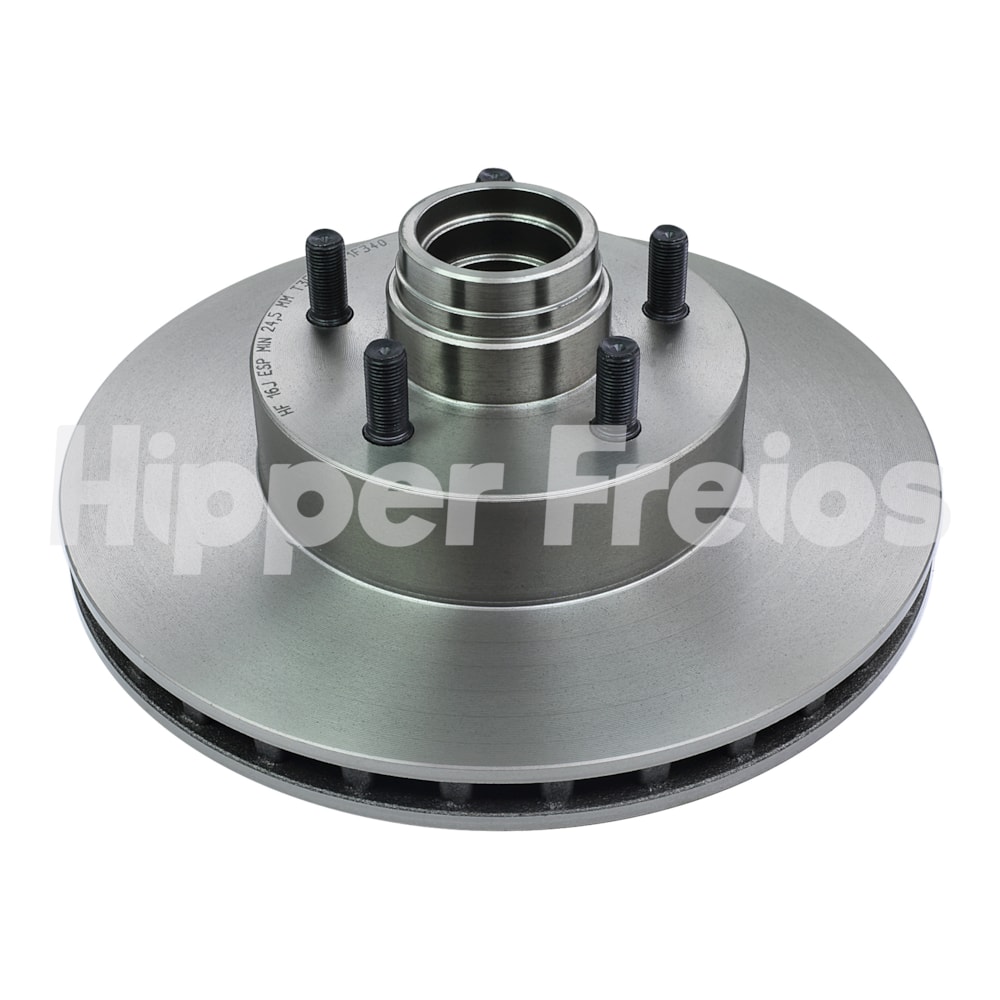 PAR DISCO FREIO DIANTEIRO FORD EXPLORER 4X2 1995 A 2011 / RANGER 4X2 1998 EM DIANTE / COM ABS - HIPPER FREIOS