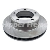 PAR DISCO FREIO DIANTEIRO FORD F1000 1993 A 1998 - HIPPER FREIOS