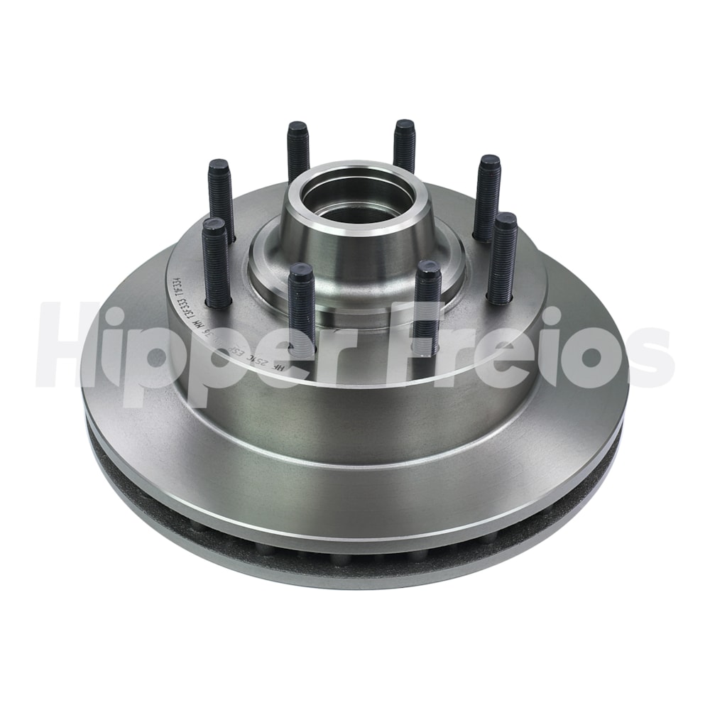 PAR DISCO FREIO DIANTEIRO FORD F250 / F350 / TODOS 2003 EM DIANTE COM ABS - HIPPER FREIOS